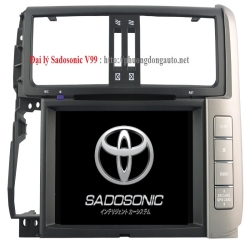 Phương đông Auto DVD Sadosonic V99 theo xe TOYOTA PRADO 2011 đến 2013 | Sadosonic V99 đẳng cấp
